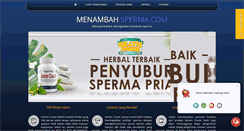 Desktop Screenshot of menambahsperma.com